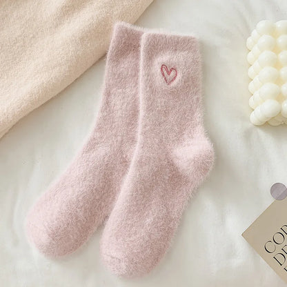 Heart-Shaped Socks