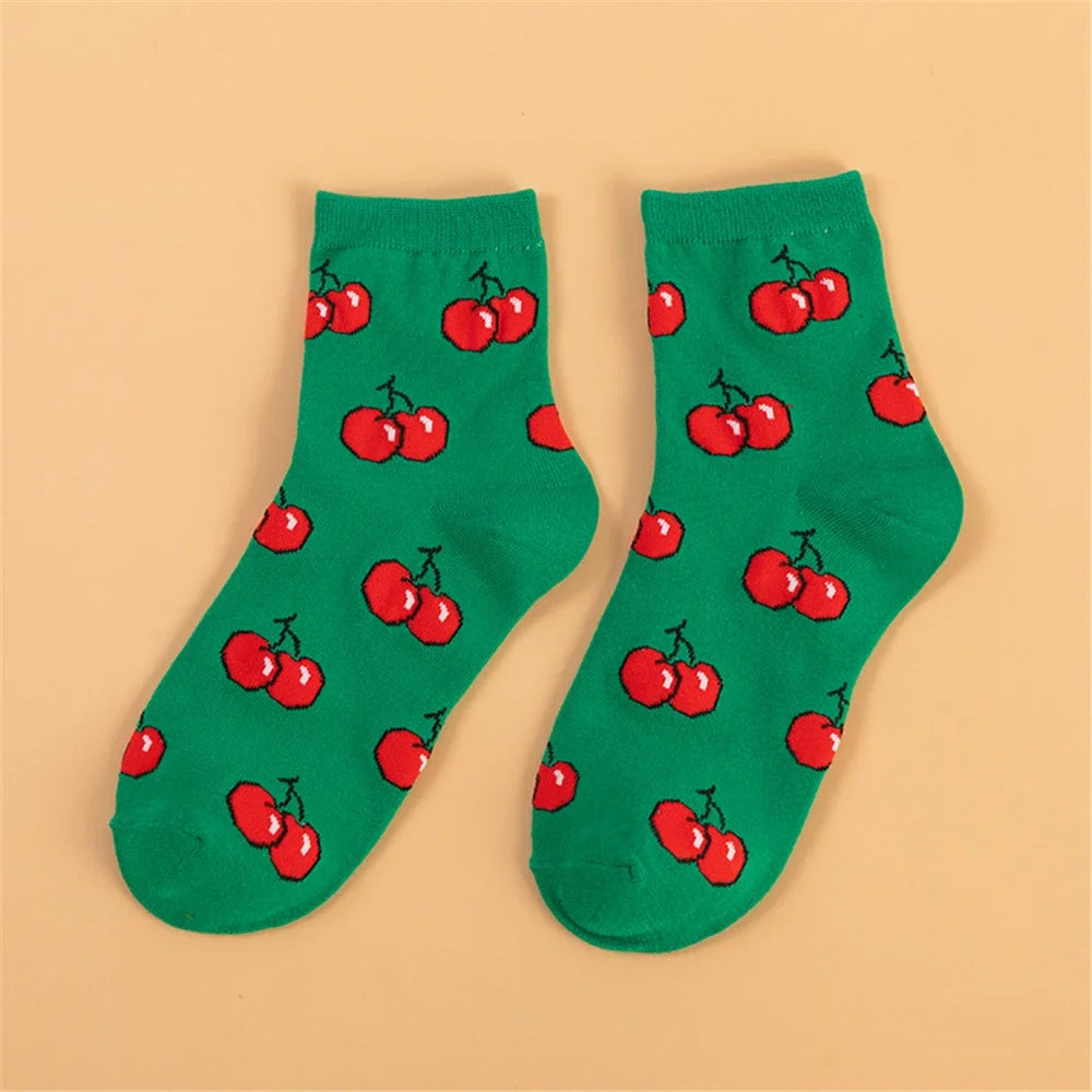 Happy Fruit Socks