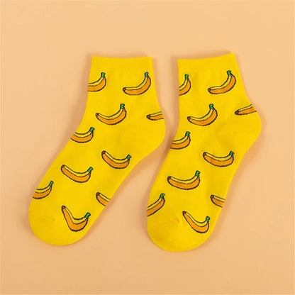 Happy Fruit Socks