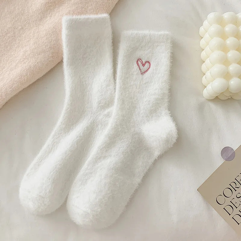 Heart-Shaped Socks