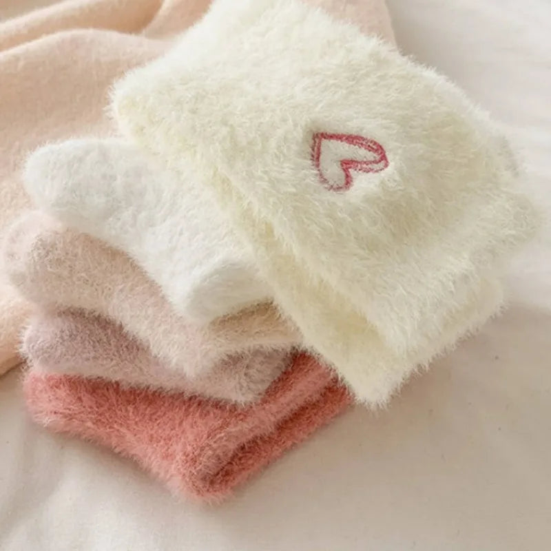 Heart-Shaped Socks