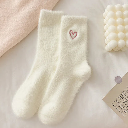 Heart-Shaped Socks