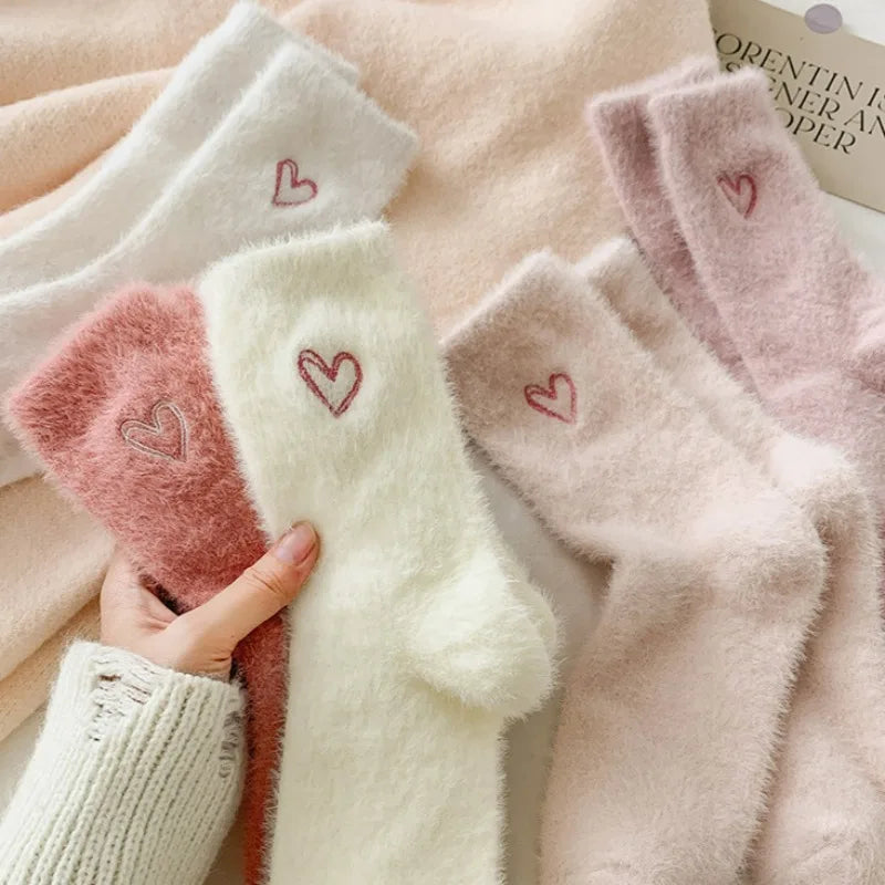 Heart-Shaped Socks