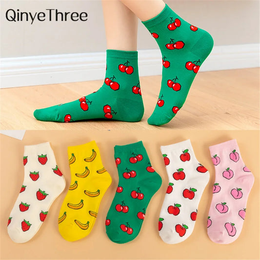 Happy Fruit Socks