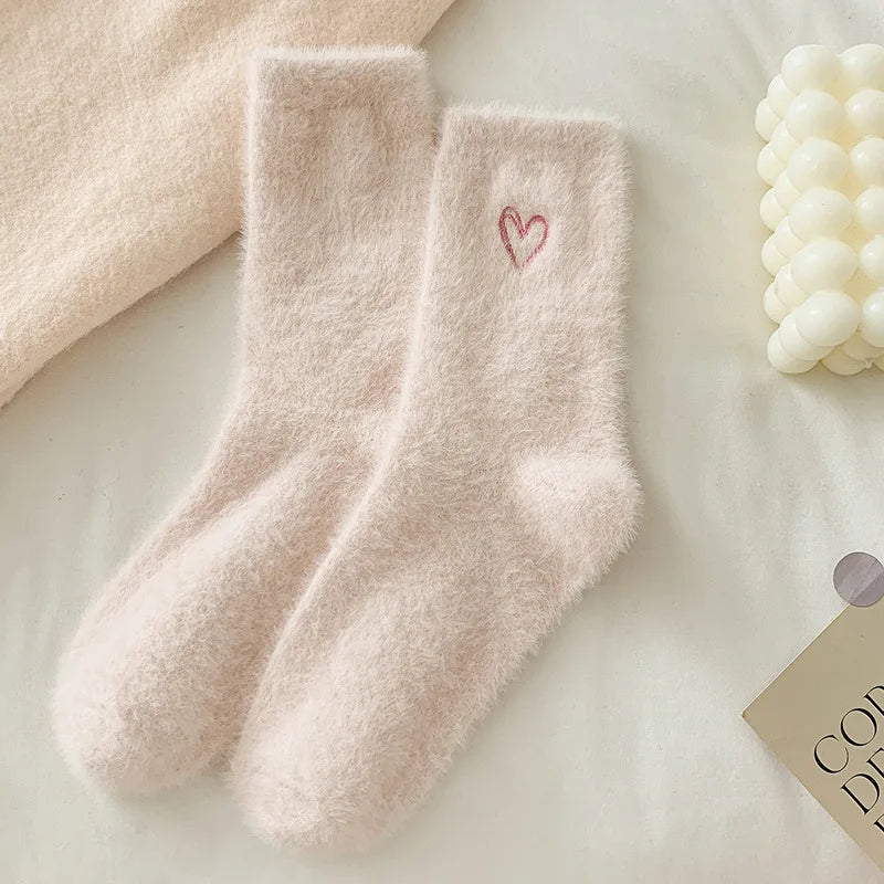 Heart-Shaped Socks