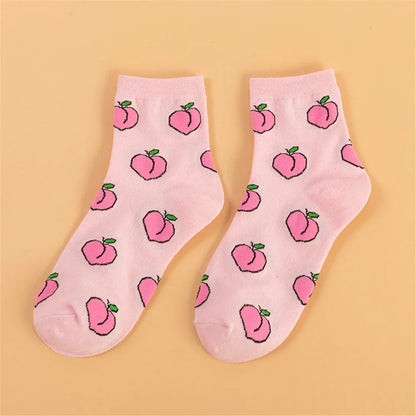 Happy Fruit Socks