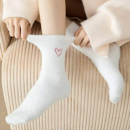 Heart-Shaped Socks